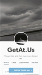 Mobile Screenshot of getat.us